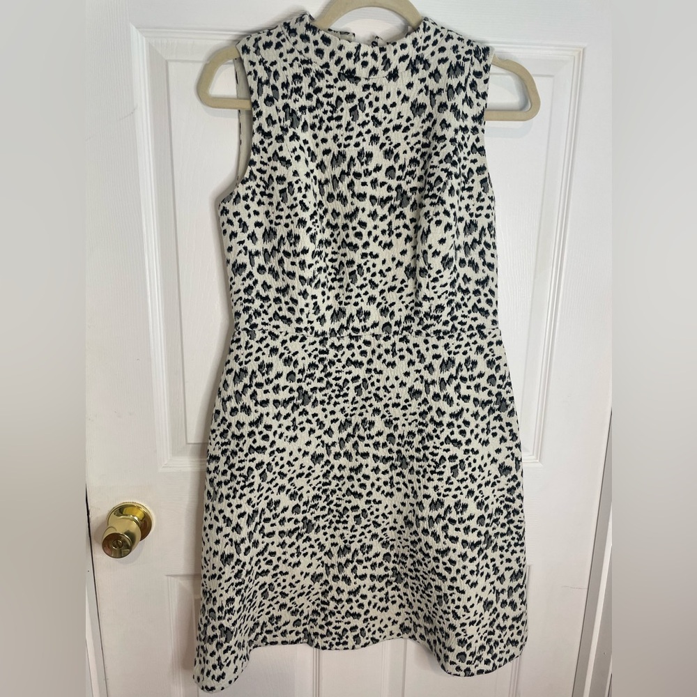 LOFT - ANIMAL PRINT ALINE DRESS SIZE 4